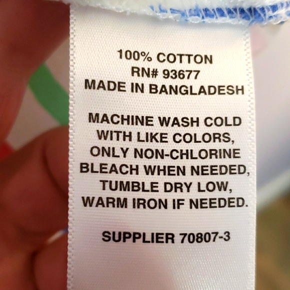 St. John's Bay 100% Cotton Women's Long Sleeve Buttoned Striped Shirt, Size Med - Picture 12 of 17